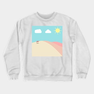 Desert pastel color Crewneck Sweatshirt